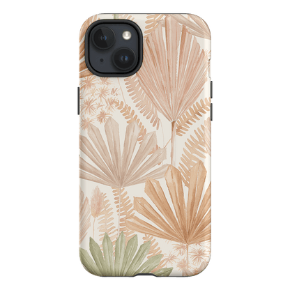 Golden Palm Printed Phone Cases iPhone 15 Plus / Armoured by Cass Deller - The Dairy