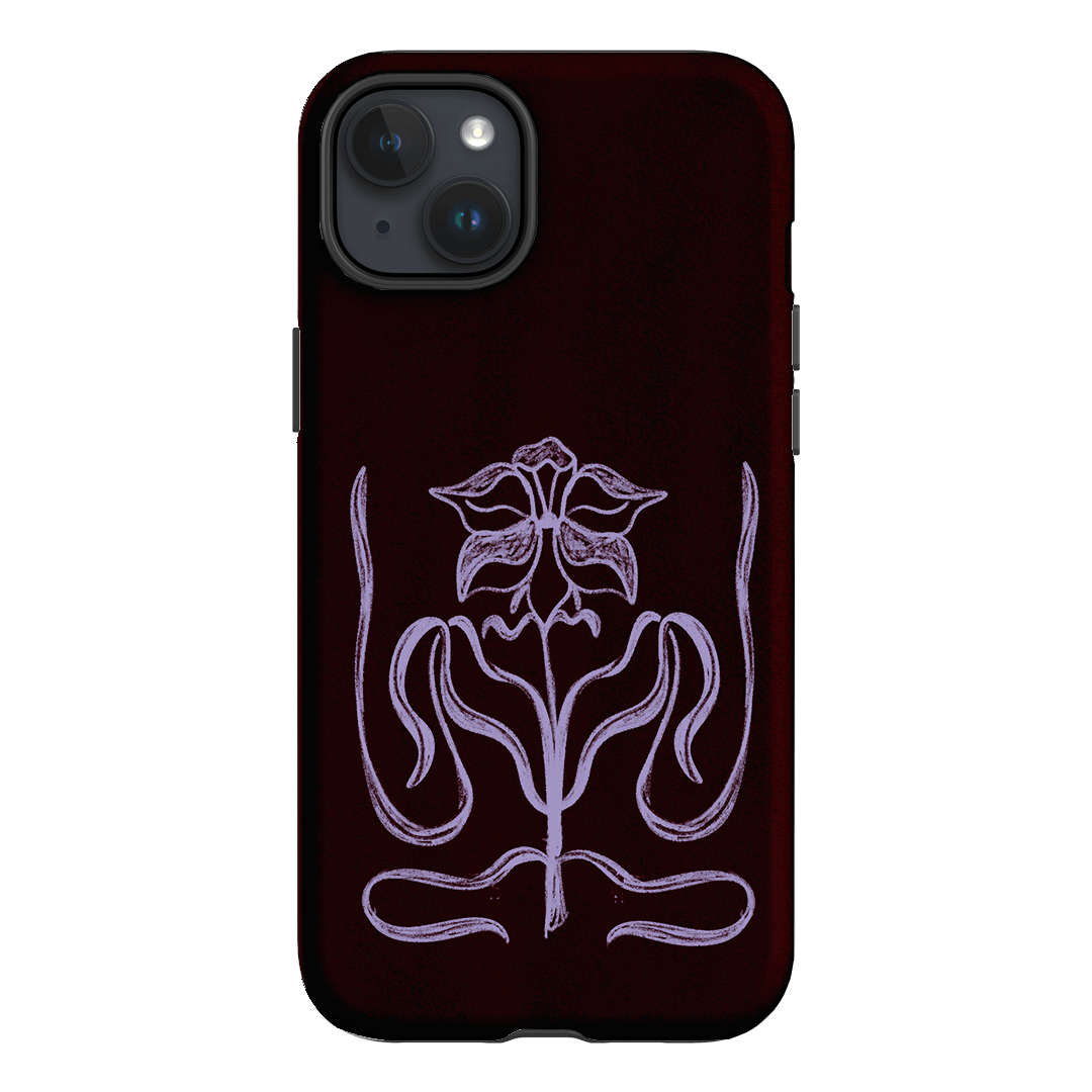 Growth Burgundy Printed Phone Cases by The Dairy - The Dairy