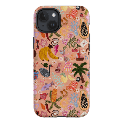 Holiday Charms Printed Phone Cases iPhone 15 Plus / Armoured by Amy Gibbs - The Dairy