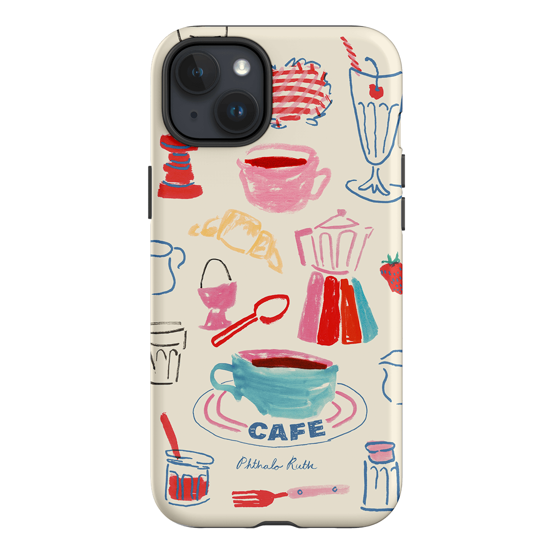Home Cafe Printed Phone Cases iPhone 15 Plus / Armoured by Phthalo Ruth - The Dairy