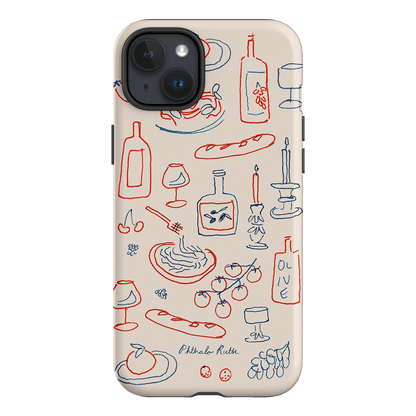 Italian Fare Printed Phone Cases iPhone 15 Plus / Armoured by Phthalo Ruth - The Dairy
