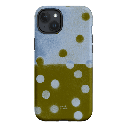 Lake Polka Dot Printed Phone Cases iPhone 15 Plus / Armoured by Jasmine Dowling - The Dairy