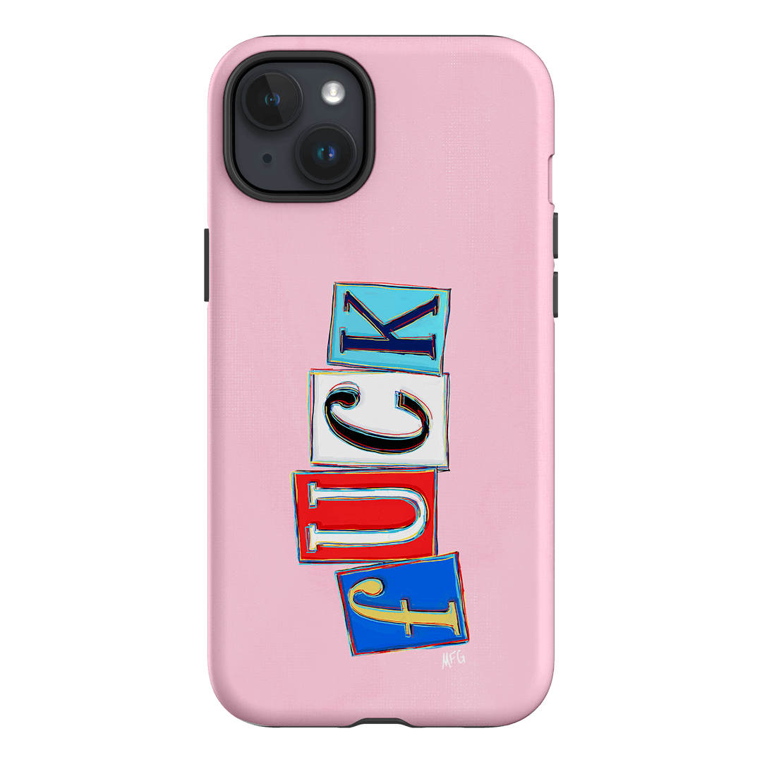 Lil Fcks Pink Printed Phone Cases iPhone 15 Plus / Armoured by Margarbs Art - The Dairy