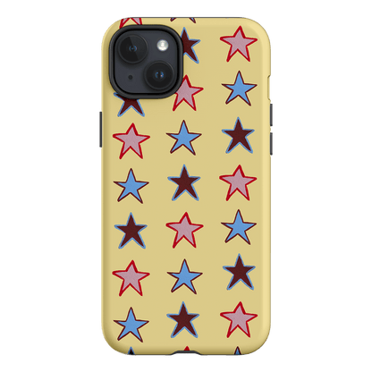 Lucky Stars Butter Printed Phone Cases iPhone 15 Plus / Armoured by BG. Studio - The Dairy