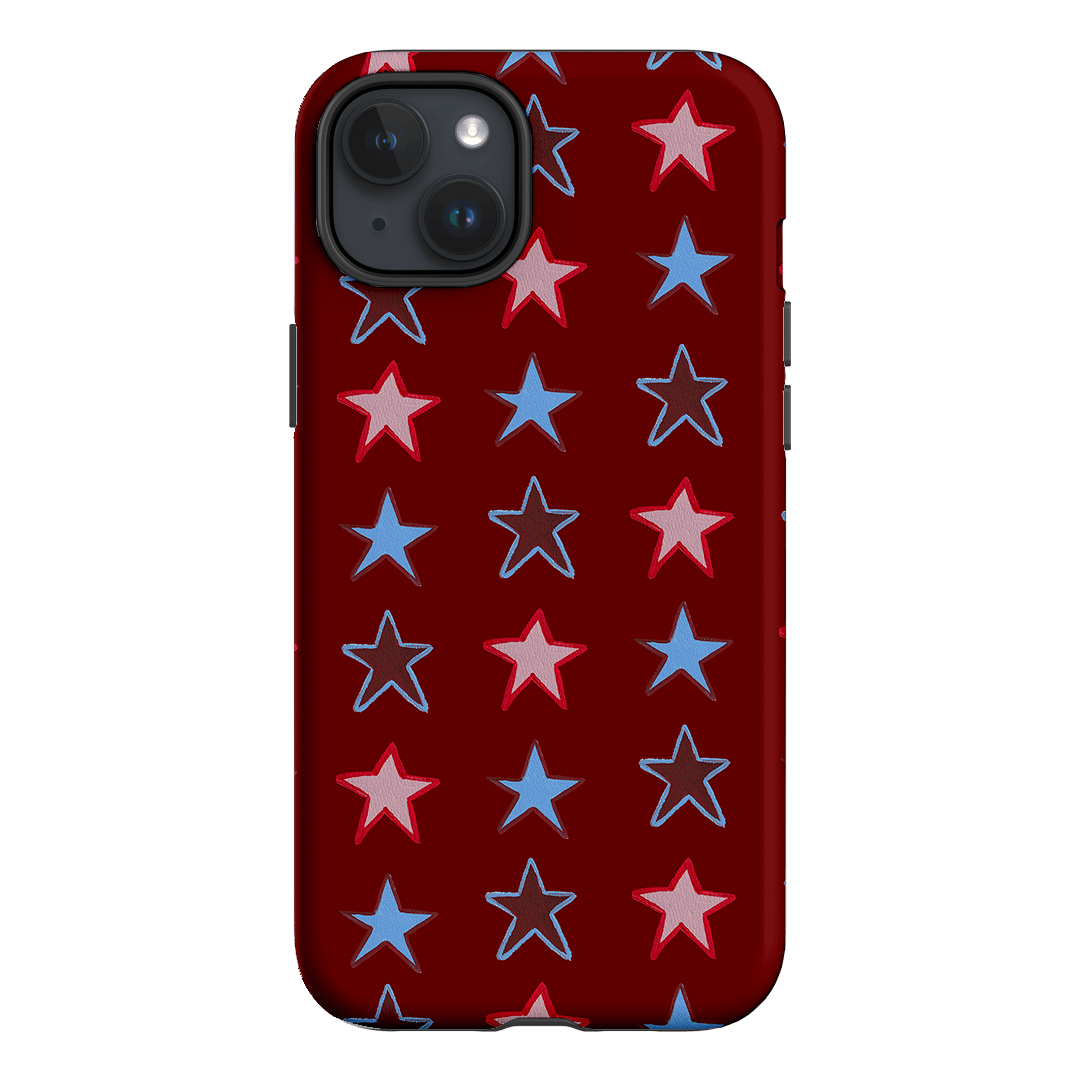Lucky Stars Rouge Printed Phone Cases iPhone 15 Plus / Armoured by BG. Studio - The Dairy