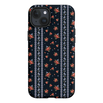 Midnight Stripe Printed Phone Cases iPhone 15 Plus / Armoured by Kasiags Art - The Dairy
