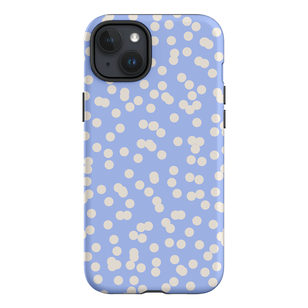 Mini Confetti Periwinkle Salt Printed Phone Cases iPhone 15 Plus / Armoured by Veronica Tucker - The Dairy
