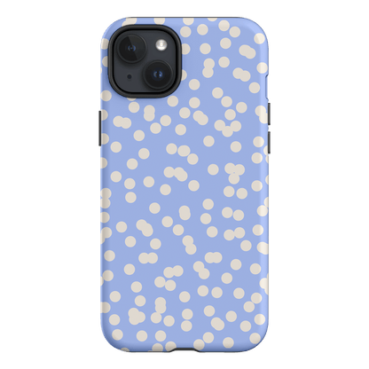 Mini Confetti Periwinkle Salt Printed Phone Cases iPhone 15 Plus / Armoured by Veronica Tucker - The Dairy