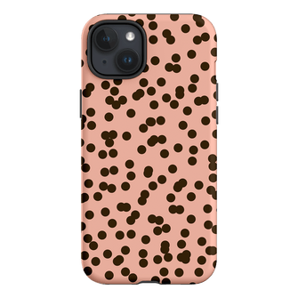 Mini Confetti Pink Chocolate Printed Phone Cases iPhone 15 Plus / Armoured by Veronica Tucker - The Dairy