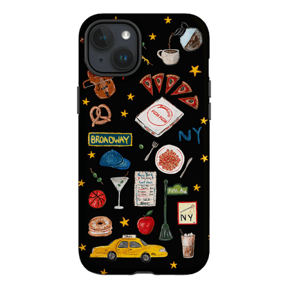 NYC Noir Printed Phone Cases iPhone 15 Plus / Armoured by BG. Studio - The Dairy