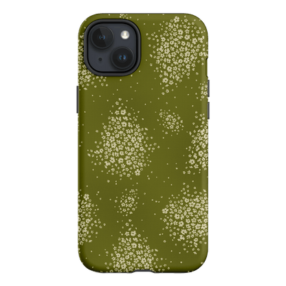 Olive Bloom Printed Phone Cases iPhone 15 Plus / Armoured by Veronica Tucker - The Dairy