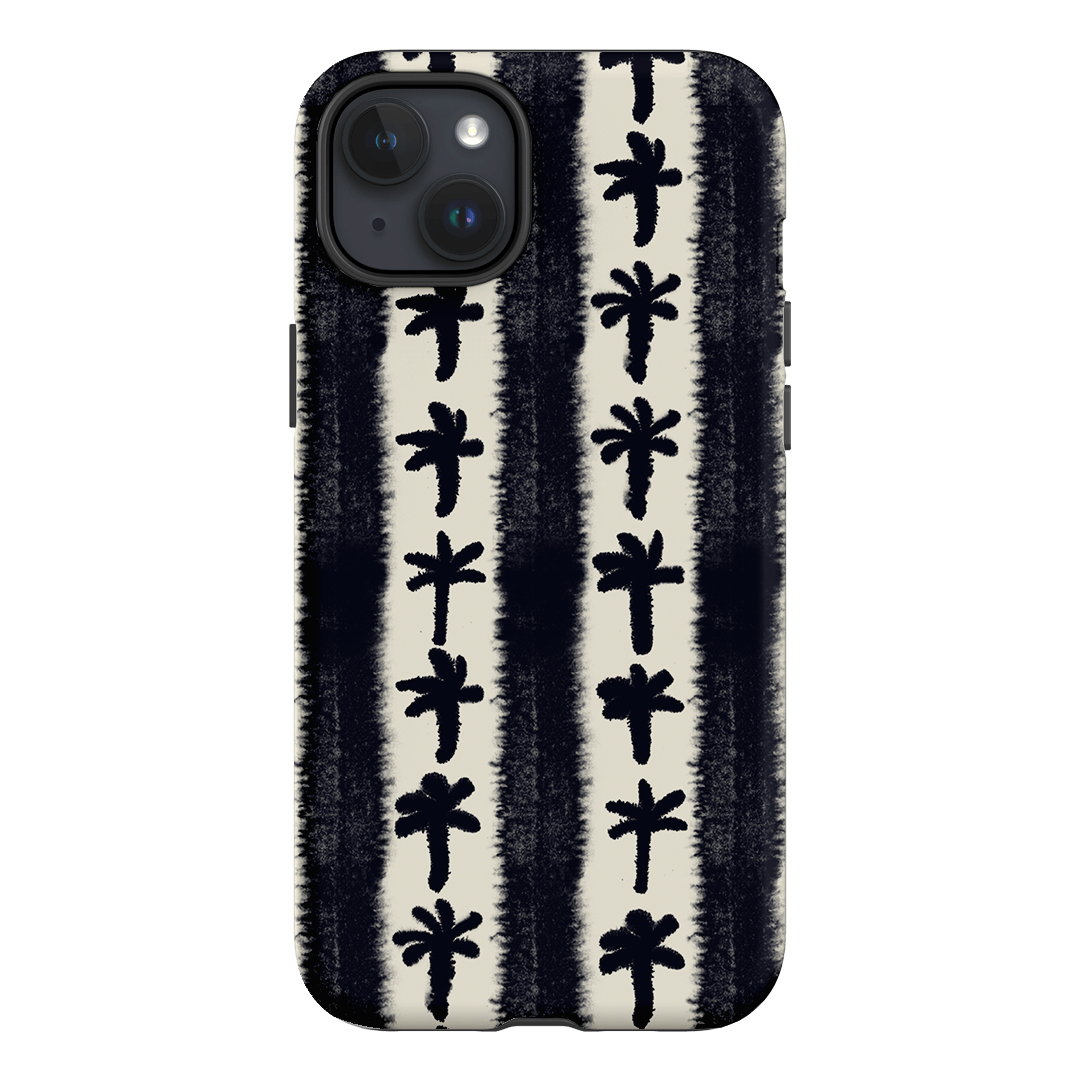 Palm Stripe Printed Phone Cases iPhone 15 Plus / Armoured by Desmond & Dempsey - The Dairy