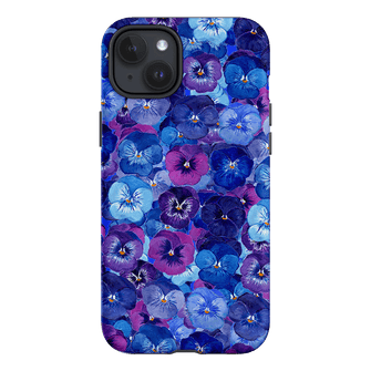 Pansy Jumble Printed Phone Cases iPhone 15 Plus / Armoured by Kayla Henley - The Dairy