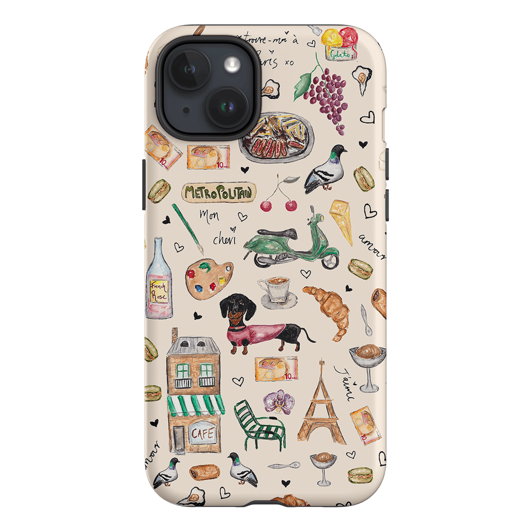 Parisian Daydream Printed Phone Cases iPhone 15 Plus / Armoured by BG. Studio - The Dairy