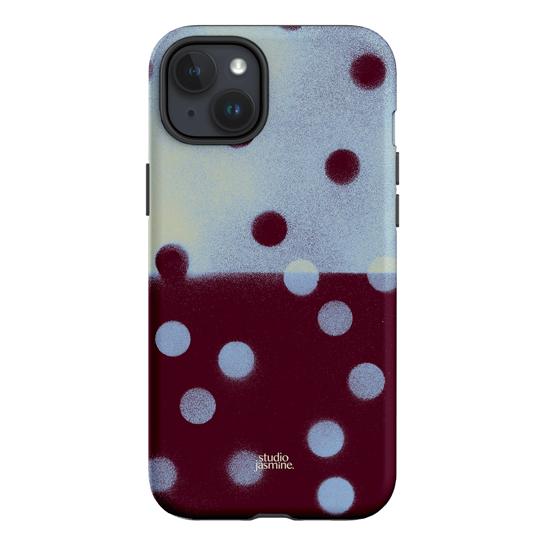 Plum Polka Dot