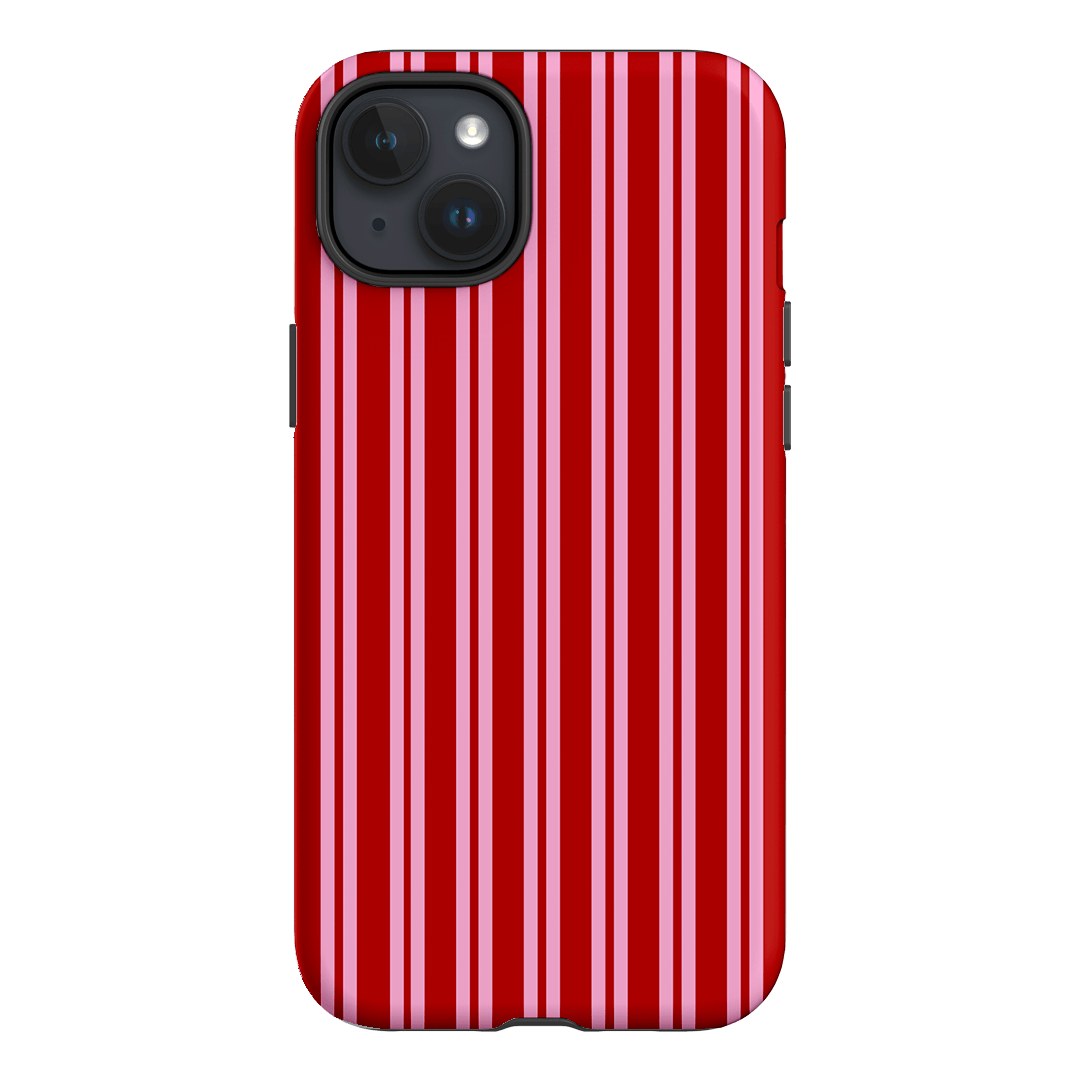 Punch Stripes Printed Phone Cases iPhone 15 Plus / Armoured by The Dairy - The Dairy