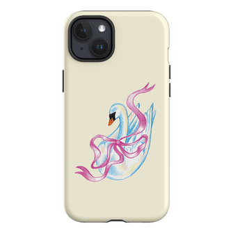 Satin Swan Printed Phone Cases iPhone 15 Plus / Armoured by Femke Studio - The Dairy