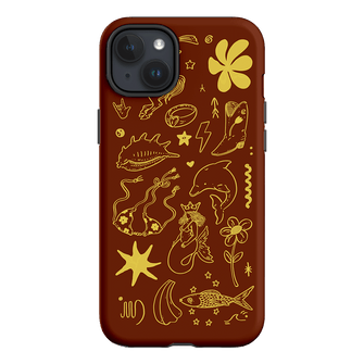 Spiced Cowboy Chocolate Printed Phone Cases iPhone 15 Plus / Armoured by Easty Beasty - The Dairy