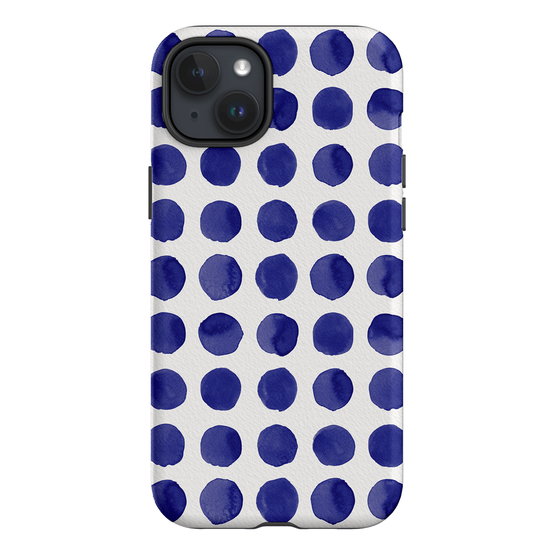 Spots in Blueberry Printed Phone Cases by The Dairy - The Dairy