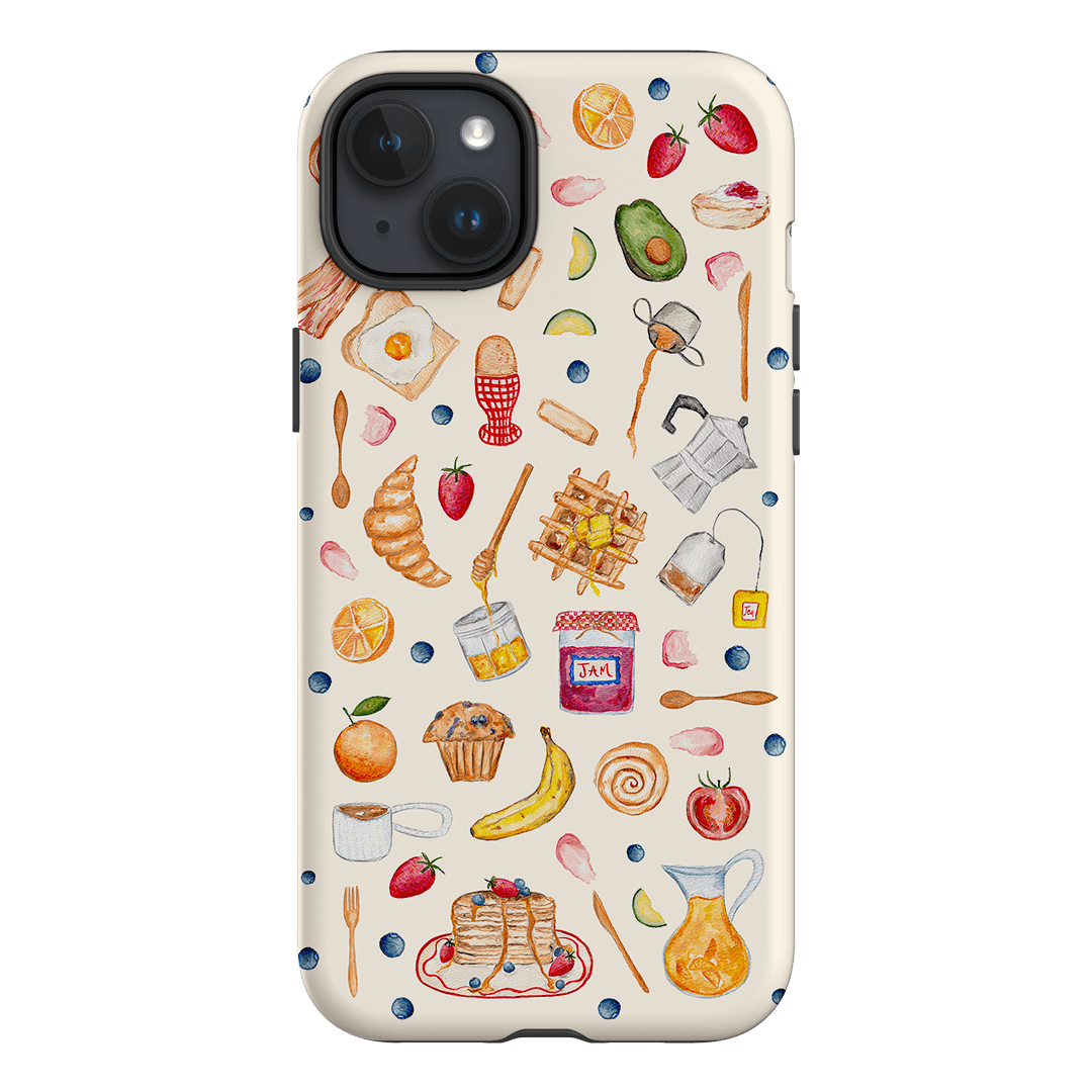 Sunday Breakfast Printed Phone Cases iPhone 15 Plus / Armoured by BG. Studio - The Dairy