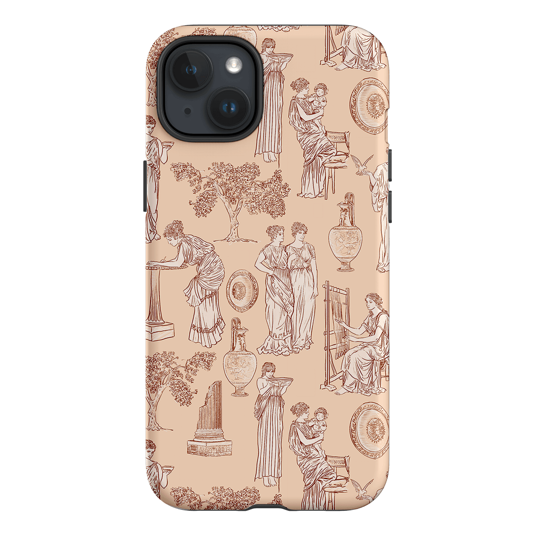 Symposium Rosewater Printed Phone Cases iPhone 15 Plus / Armoured by Veronica Tucker - The Dairy