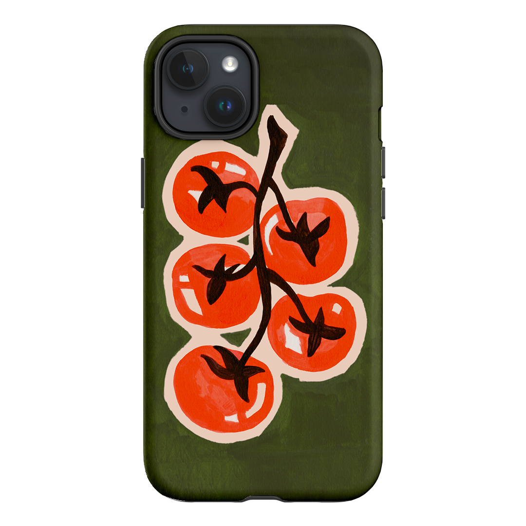 Tomatoes Printed Phone Cases iPhone 15 Plus / Armoured by Studio Bon - The Dairy