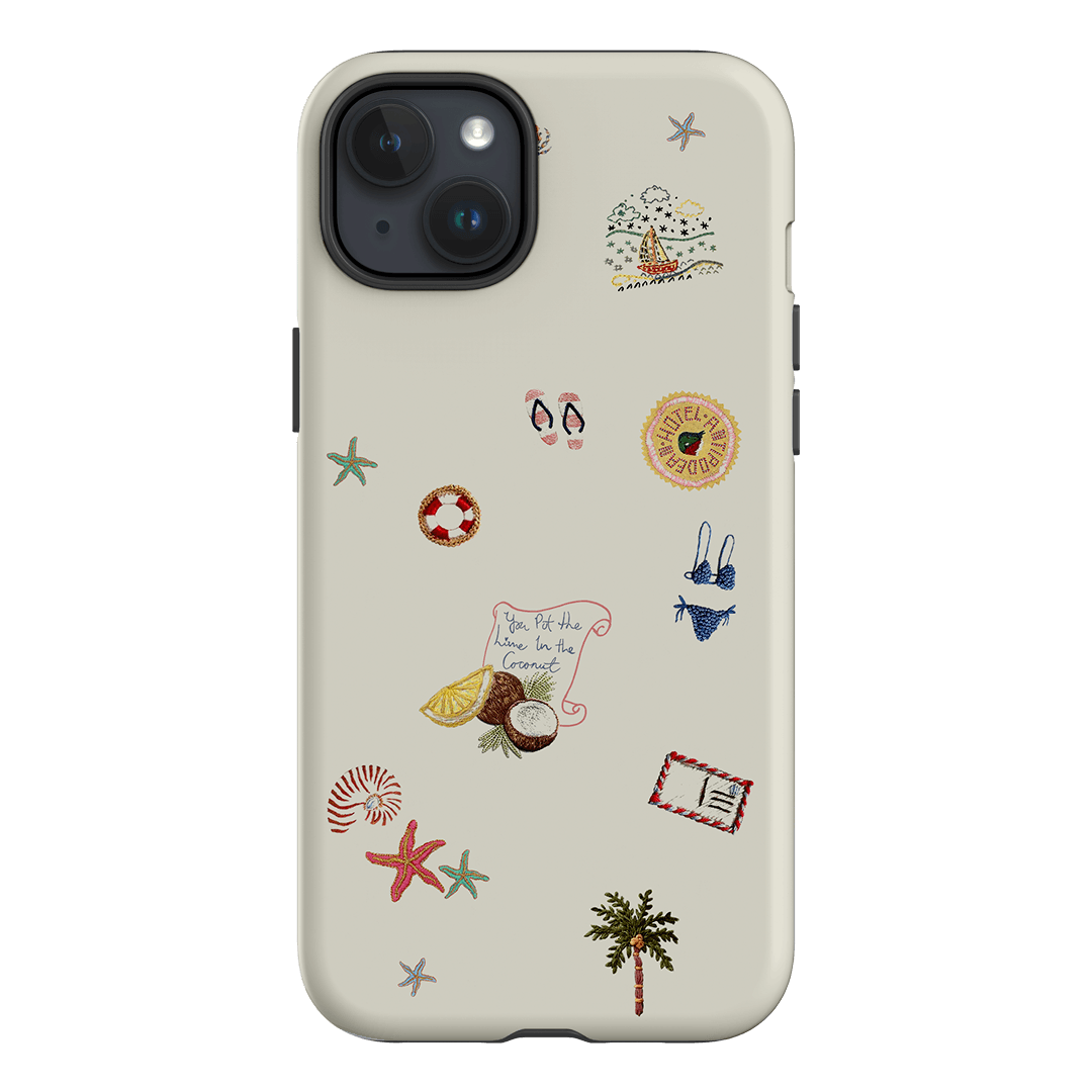 Vacay All Day Cream Printed Phone Cases by Antipodean - The Dairy
