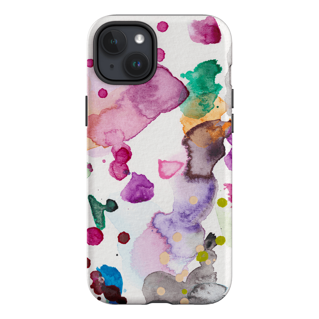 Watercolour Palette Printed Phone Cases iPhone 15 Plus / Armoured by The Dairy - The Dairy