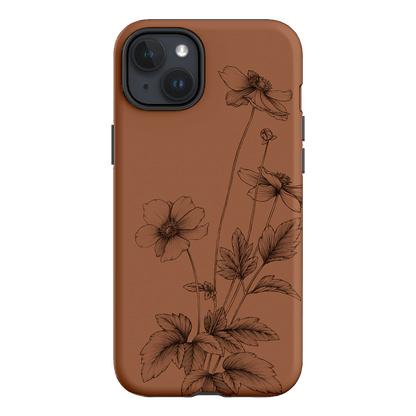 Windflowers Study Printed Phone Cases iPhone 15 Plus / Armoured by Typoflora - The Dairy