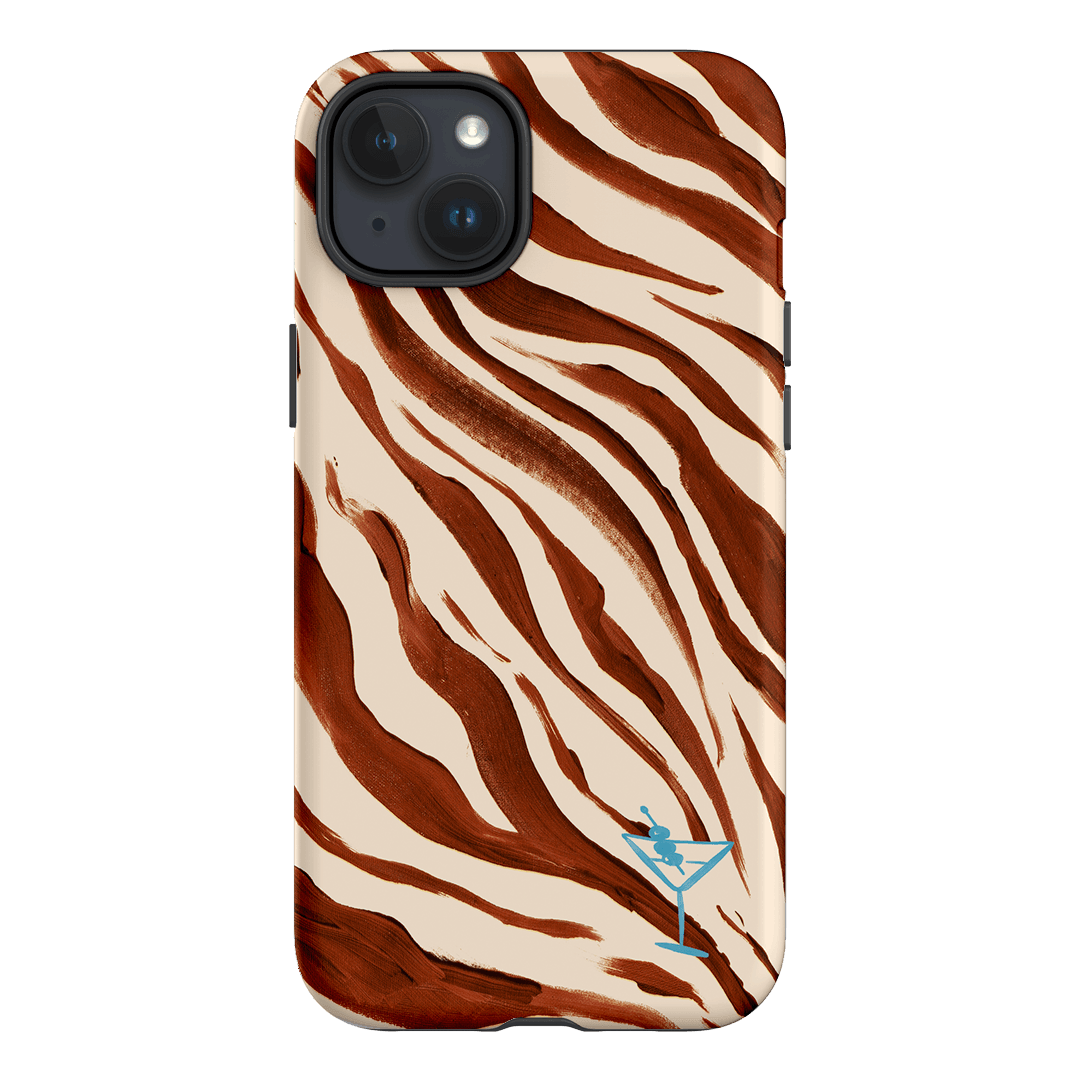 Zebra Tini Printed Phone Cases iPhone 15 Plus / Armoured by Charlie Taylor - The Dairy