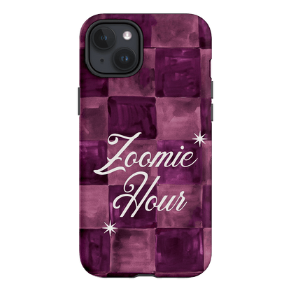 Zoomie Hour Cherry Printed Phone Cases iPhone 15 Plus / Armoured by Lisa Hu - The Dairy