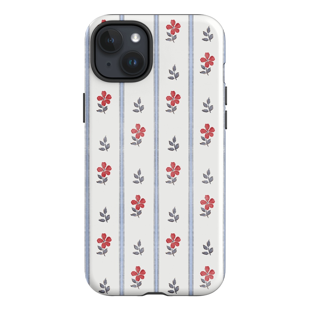 Olivia Stripe Printed Phone Cases iPhone 15 Plus / Armoured by Oak Meadow - The Dairy