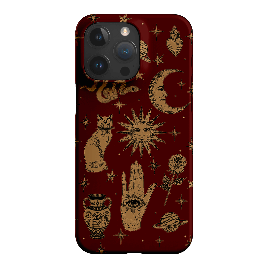 Astro Flash Red Printed Phone Cases iPhone 15 Pro Max / Snap by Veronica Tucker - The Dairy