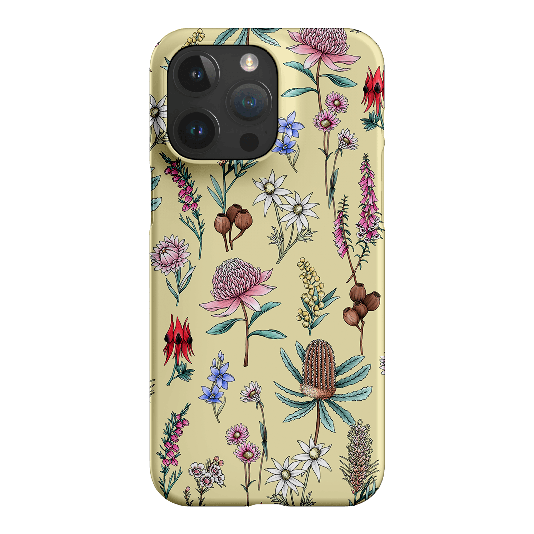 Banksia Butter Printed Phone Cases iPhone 15 Pro Max / Snap by Typoflora - The Dairy