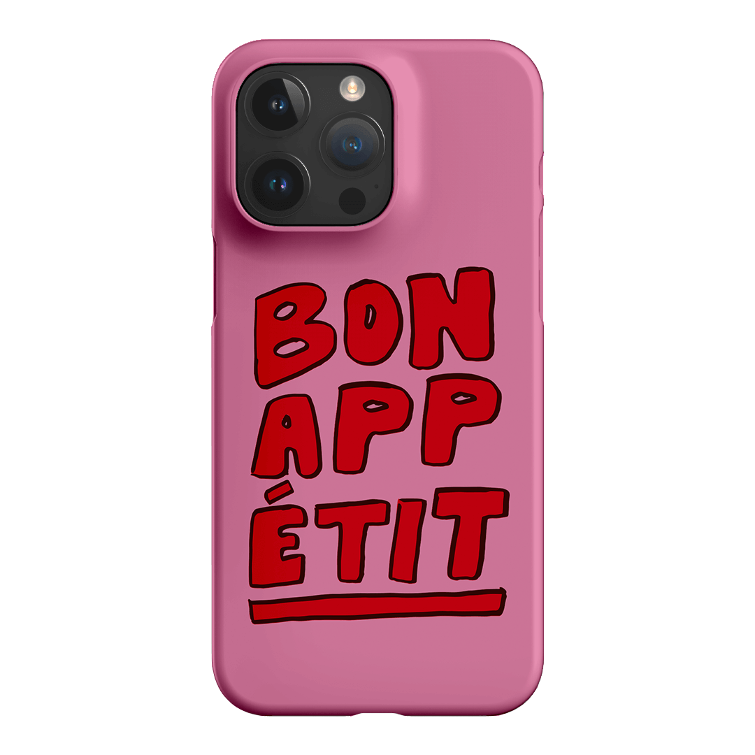 Bon Appetit Red Printed Phone Cases iPhone 15 Pro Max / Snap by The Dairy - The Dairy