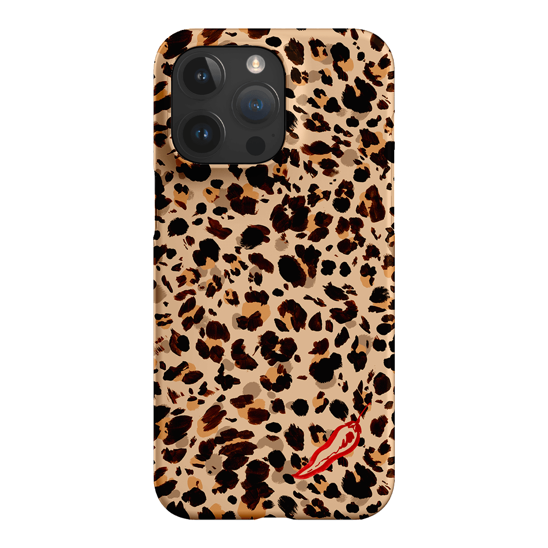 Chilli Leopard Printed Phone Cases iPhone 15 Pro Max / Snap by Charlie Taylor - The Dairy