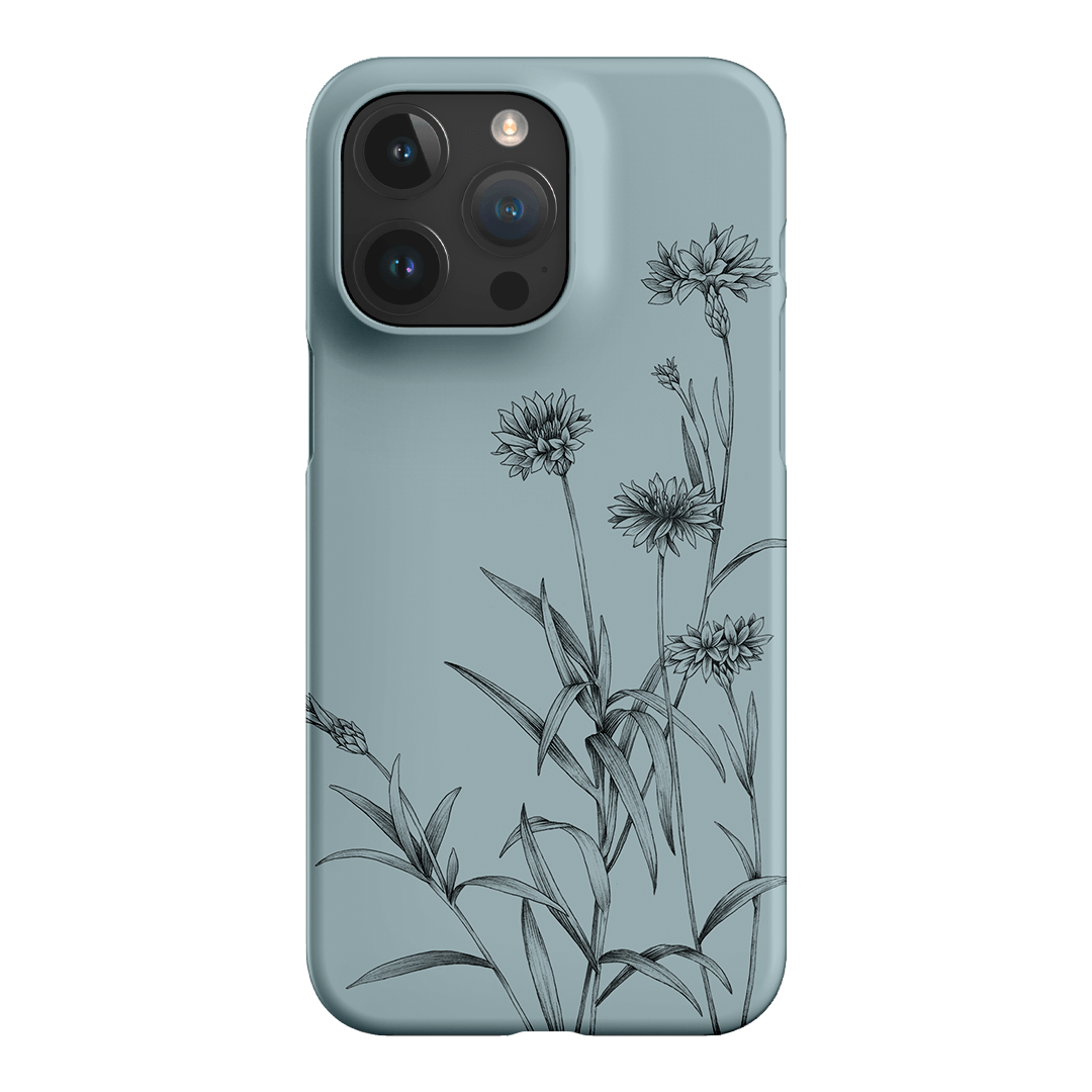 Cornflowers Study Printed Phone Cases iPhone 15 Pro Max / Snap by Typoflora - The Dairy