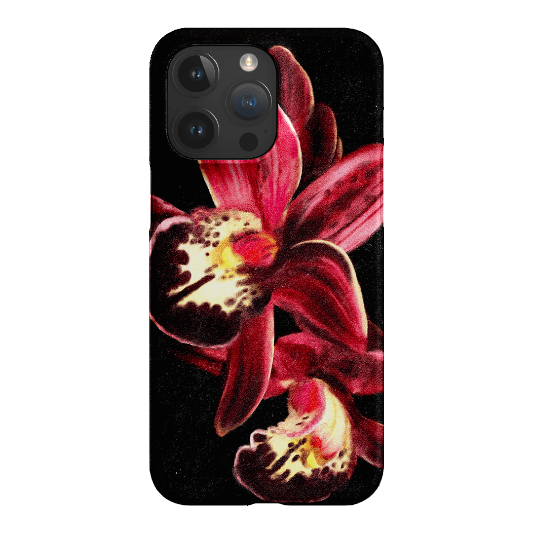 Deep Orchid Printed Phone Cases iPhone 15 Pro Max / Snap by Sally Hungerford - The Dairy