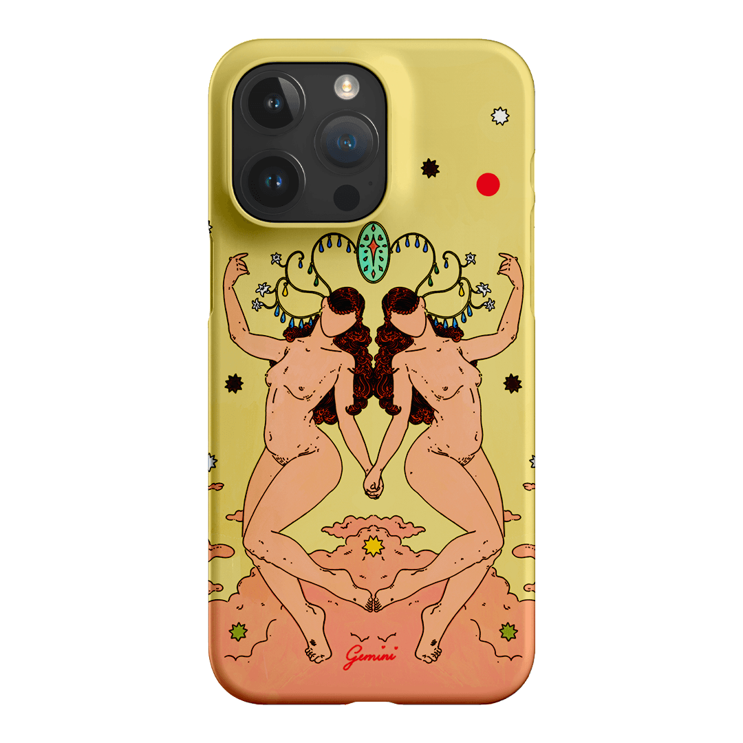 Gemini Season Printed Phone Cases iPhone 15 Pro Max / Snap by Easty Beasty - The Dairy