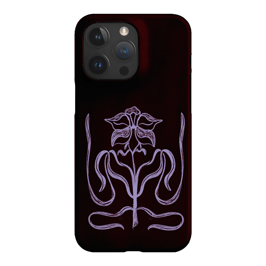 Growth Burgundy Printed Phone Cases by The Dairy - The Dairy