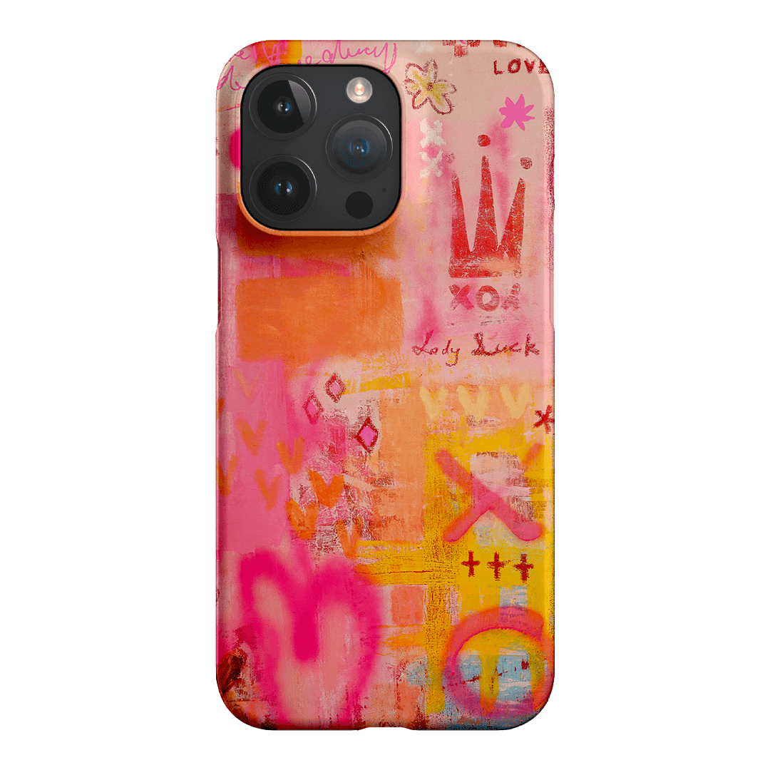 Lady Luck Printed Phone Cases iPhone 15 Pro Max / Snap by Jackie Green - The Dairy