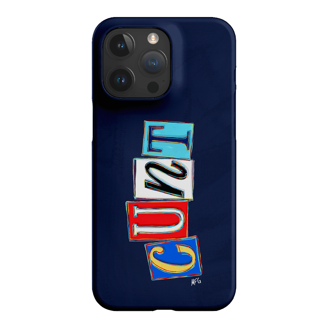 Lil Cnts Blue Printed Phone Cases iPhone 15 Pro Max / Snap by Margarbs Art - The Dairy