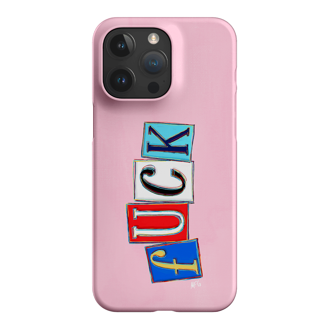 Lil Fcks Pink Printed Phone Cases iPhone 15 Pro Max / Snap by Margarbs Art - The Dairy