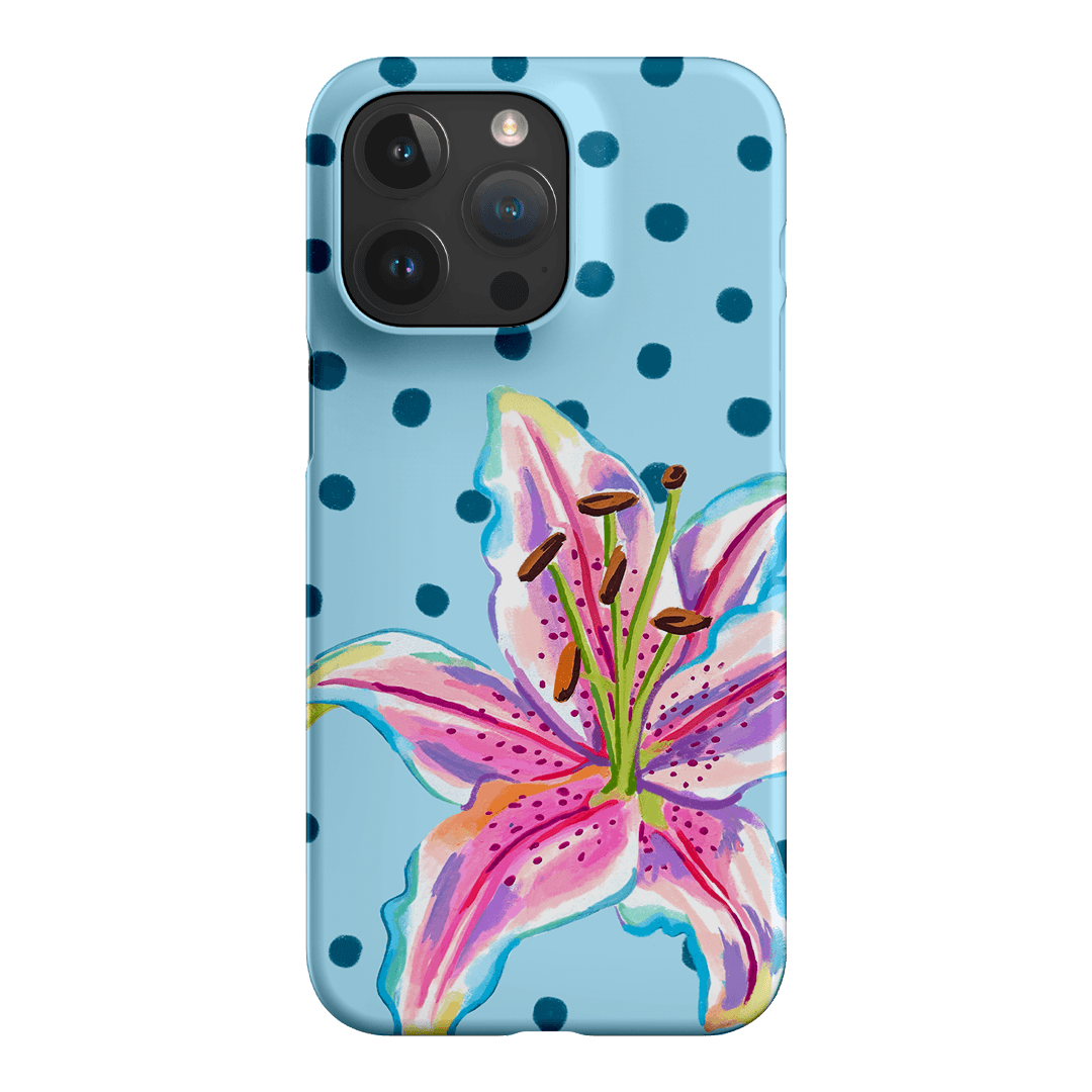 Lily Confetti Printed Phone Cases iPhone 15 Pro Max / Snap by Femke Studio - The Dairy