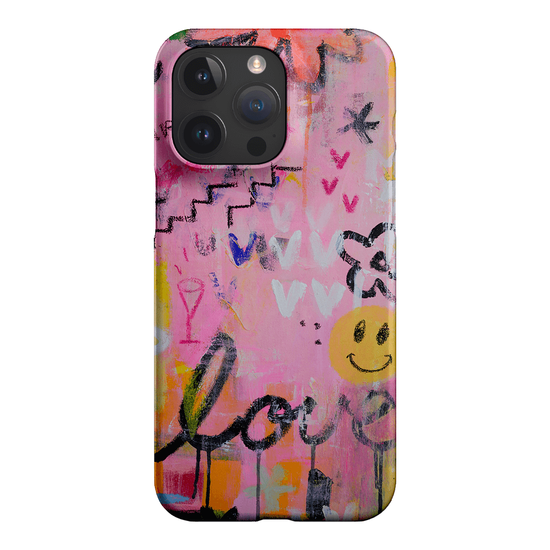 Love Smiles Printed Phone Cases iPhone 15 Pro Max / Snap by Jackie Green - The Dairy