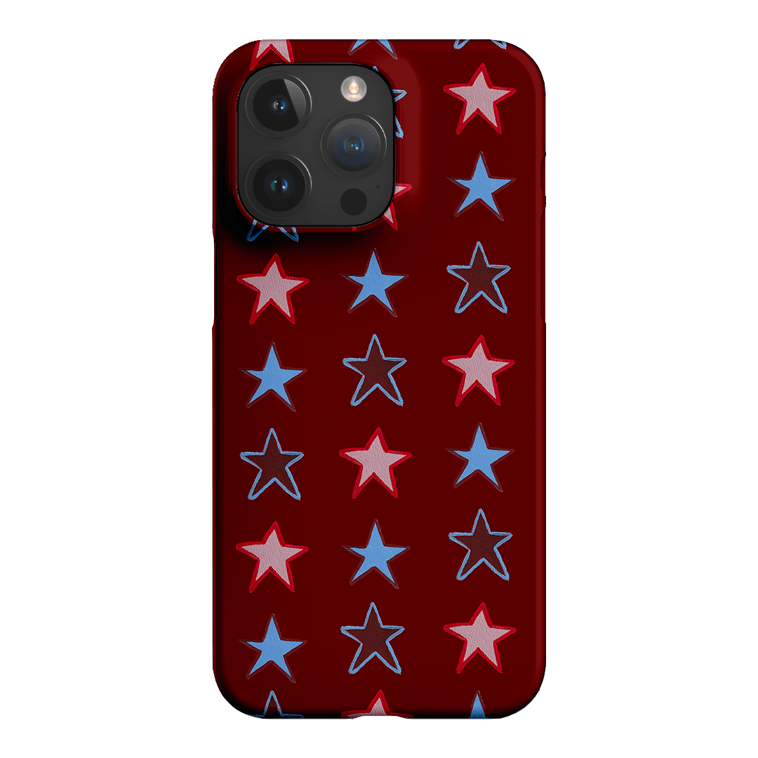 Lucky Stars Rouge Printed Phone Cases iPhone 15 Pro Max / Snap by BG. Studio - The Dairy