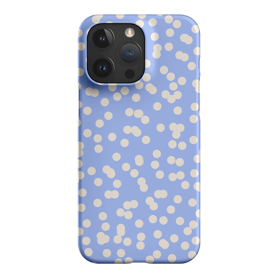 Mini Confetti Periwinkle Salt Printed Phone Cases iPhone 15 Pro Max / Snap by Veronica Tucker - The Dairy