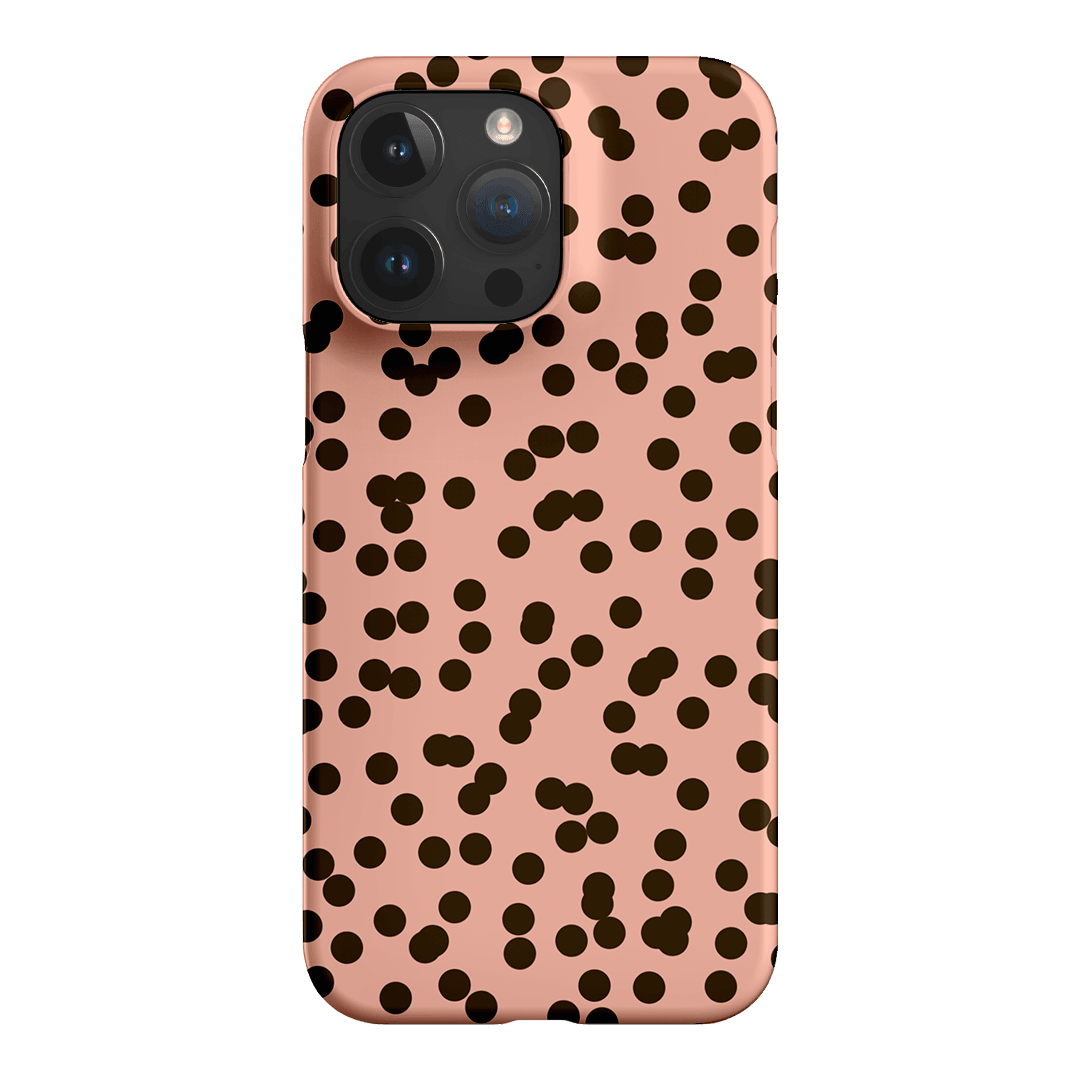 Mini Confetti Pink Chocolate Printed Phone Cases iPhone 15 Pro Max / Snap by Veronica Tucker - The Dairy