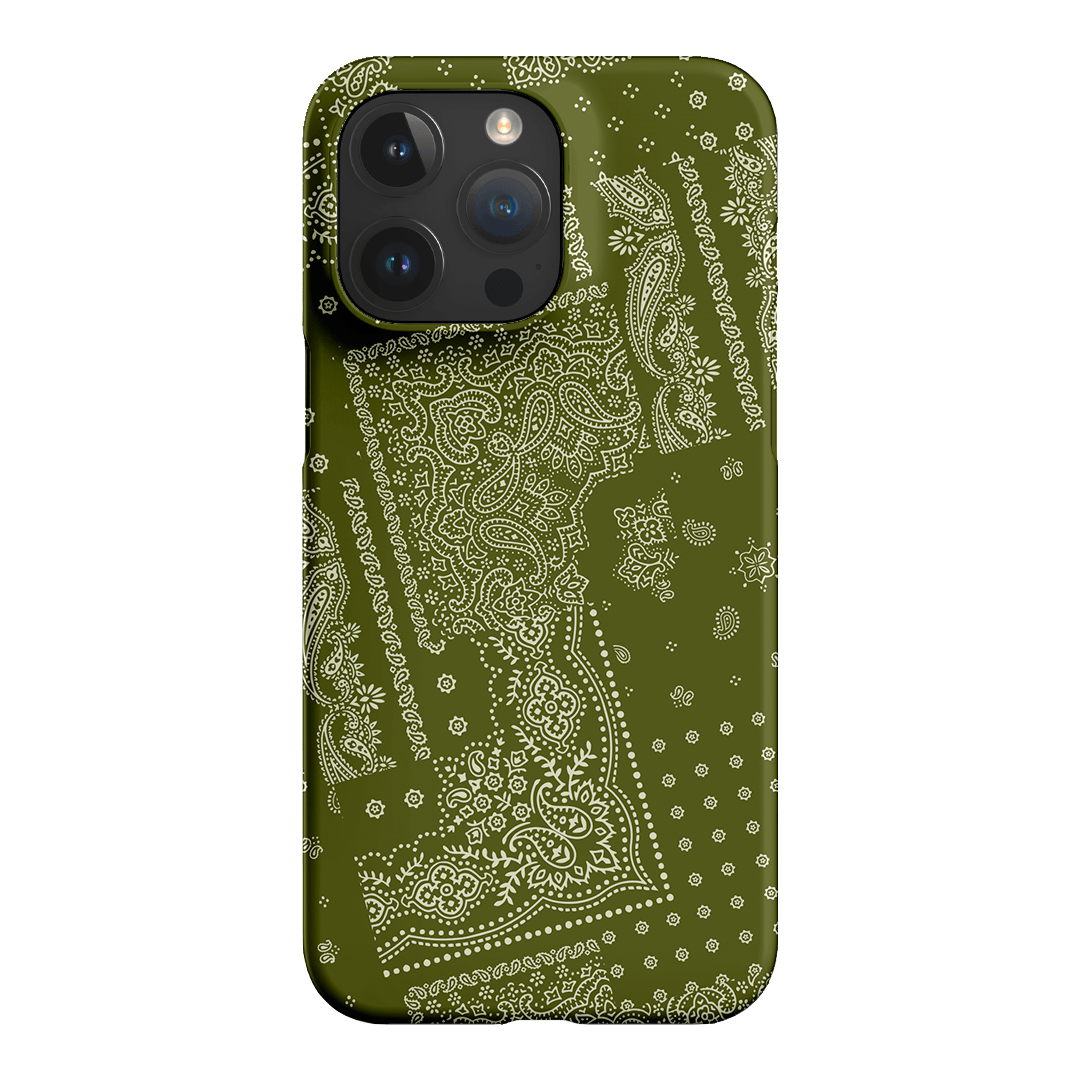 Paisley Fern Printed Phone Cases iPhone 15 Pro Max / Snap by The Dairy - The Dairy