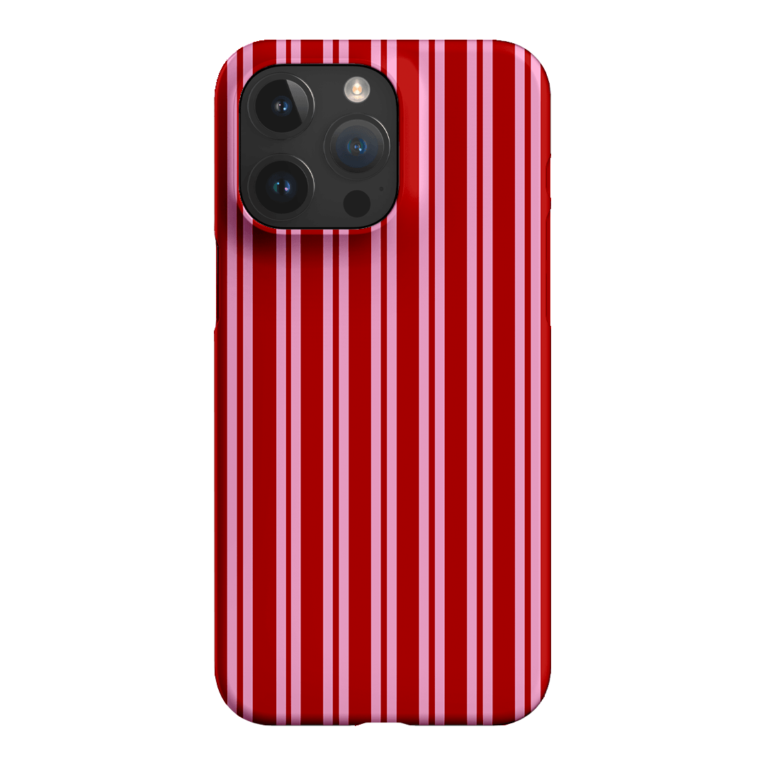 Punch Stripes Printed Phone Cases iPhone 15 Pro Max / Snap by The Dairy - The Dairy